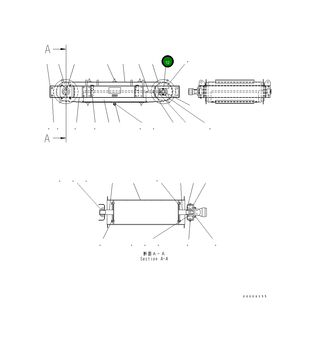 Направляющая MFK0000111 Komatsu