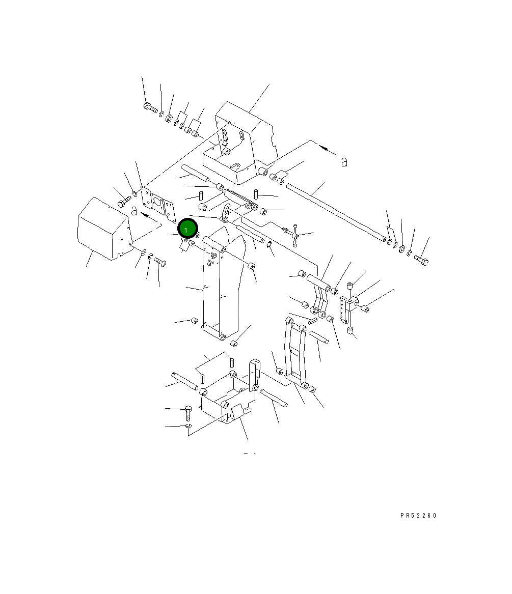 Кронштейн 234-43-37110 Komatsu