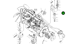 Кронштейн 207-01-75140 Komatsu