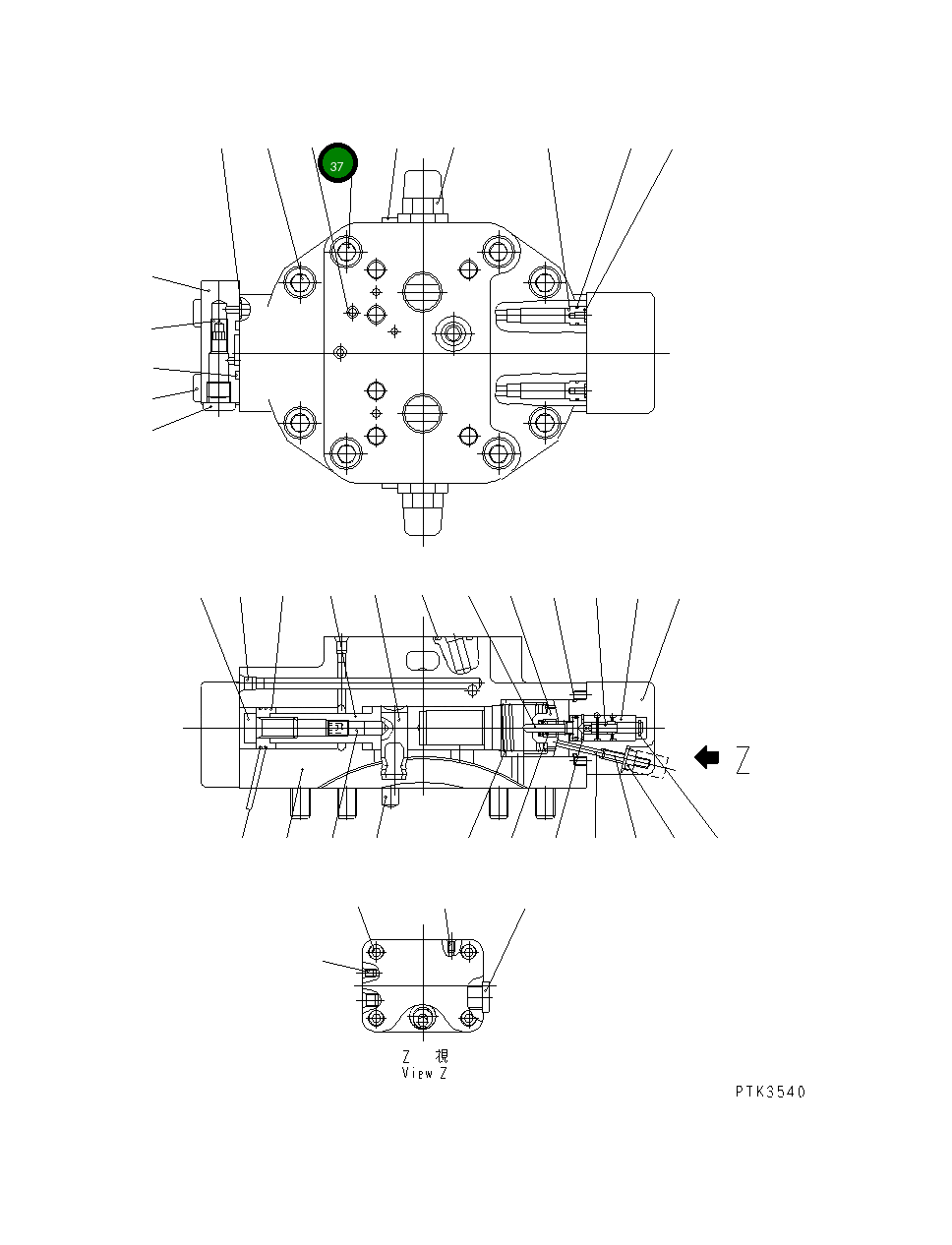 Палец 20G-60-K1270 Komatsu