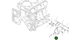 Кронштейн 6212-72-3990 Komatsu
