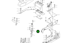 Кронштейн 198-06-73391 Komatsu