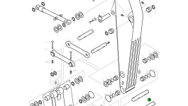 Палец 2123-2477A Komatsu