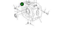 Палец 21P-60-K3550 Komatsu
