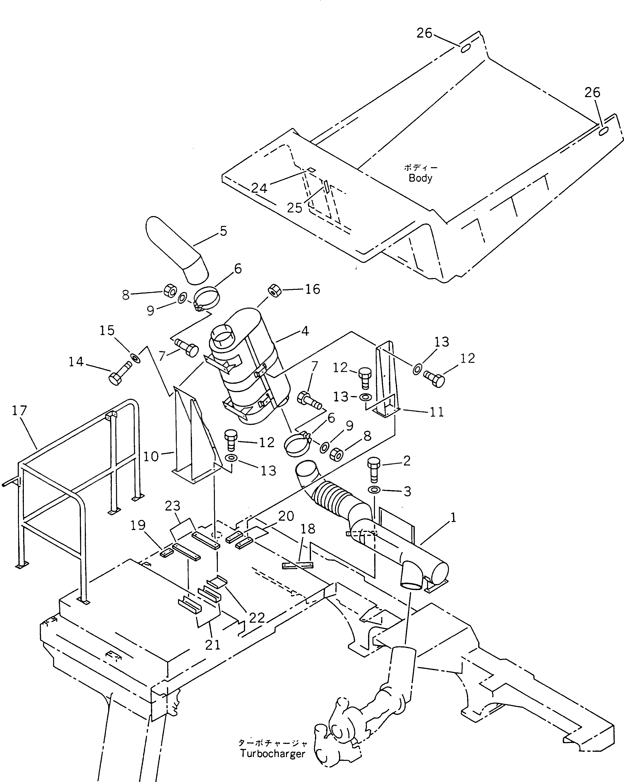 Кронштейн 569-84-42130 Komatsu