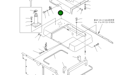 Капот 20E-54-K5592 Komatsu