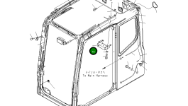 Кронштейн 203-54-71420 Komatsu
