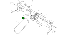 Кронштейн 569-07-81220 Komatsu
