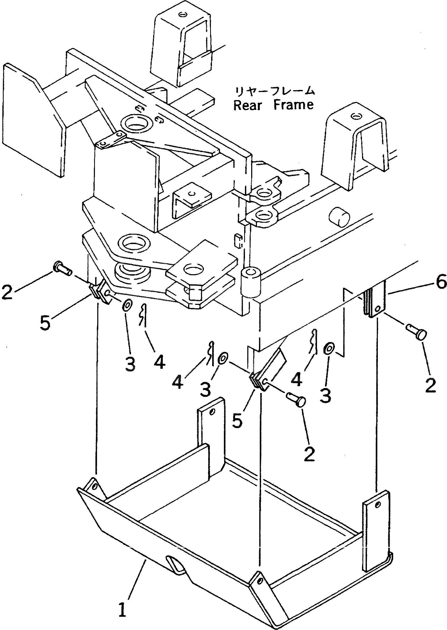 Палец 23B-915-1150 Komatsu