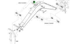 Палец 123-00441A Komatsu