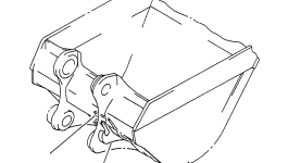 Крюк 205-70-69570 Komatsu