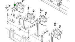 Кронштейн фильтра 924 377 40 Komatsu