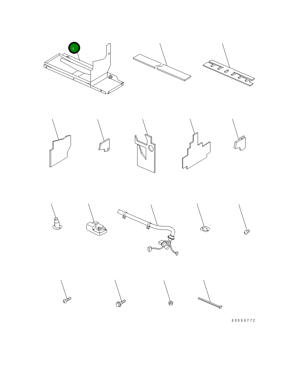 Корпус AN51151-13160 Komatsu