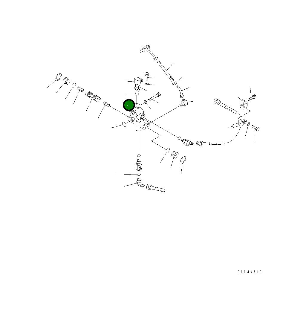 Корпус 154-49-51110 Komatsu