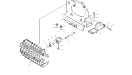 Кронштейн 8295-62-1122 Komatsu