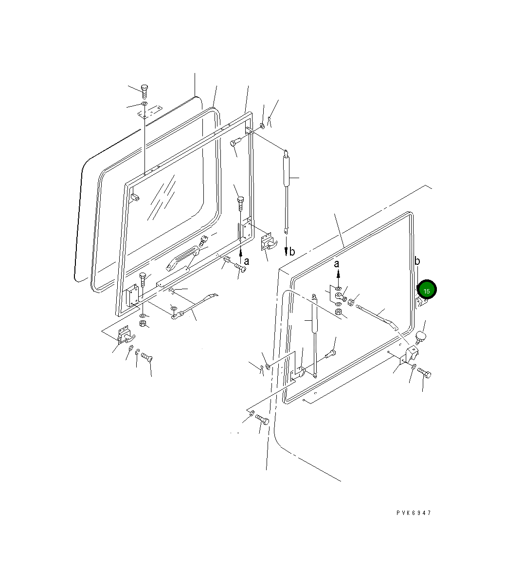 Кронштейн 10S-54-25610 Komatsu