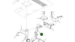 Кронштейн 423-02-51133 Komatsu