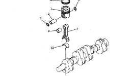 Металл 6151-38-3440 Komatsu