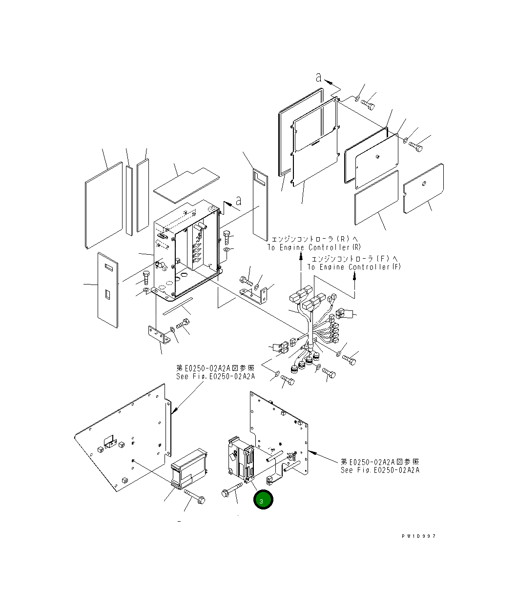 Контроллер 7826-10-7001 Komatsu