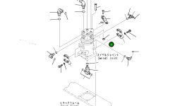 Палец 22U6224420 Komatsu