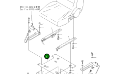 Кронштейн 22M-54-12152 Komatsu