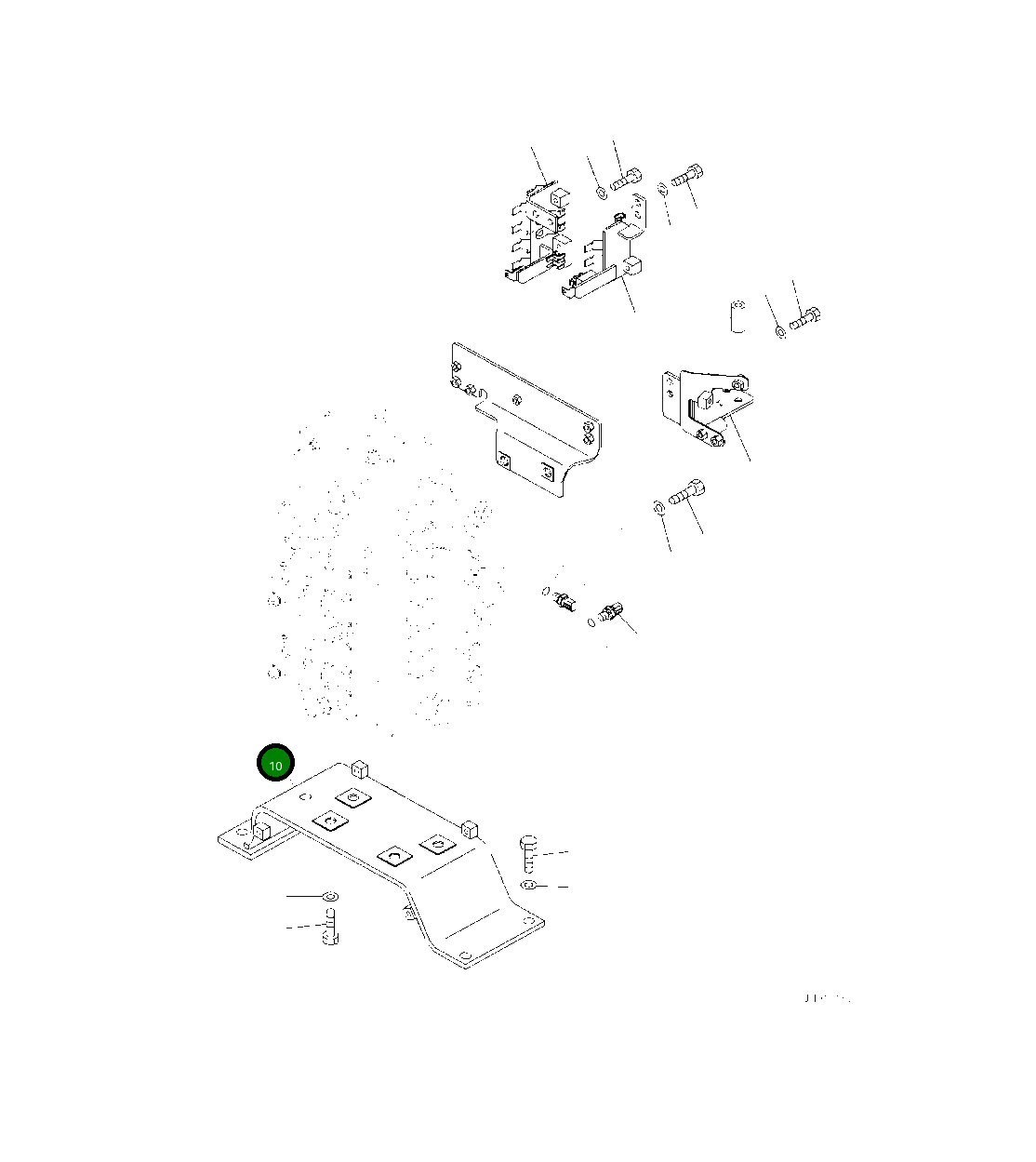 Кронштейн 208-62-41461 Komatsu