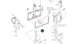 Лист 17A-54-43670 Komatsu