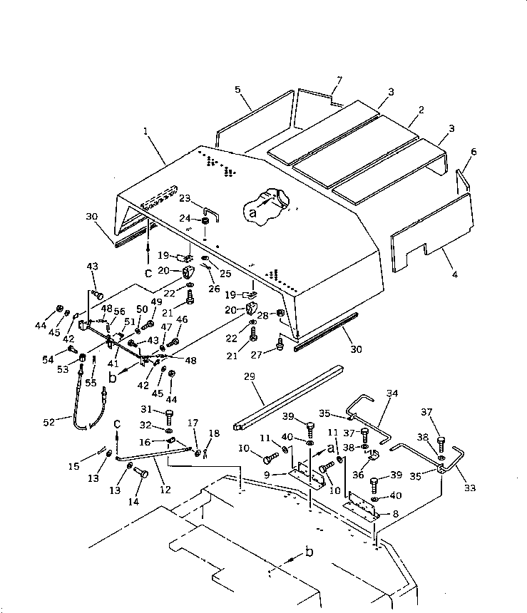 Лист 20G-54-19641 Komatsu