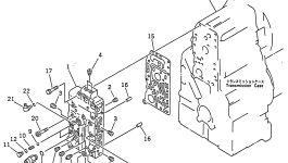 Корпус 714-01-15114 Komatsu
