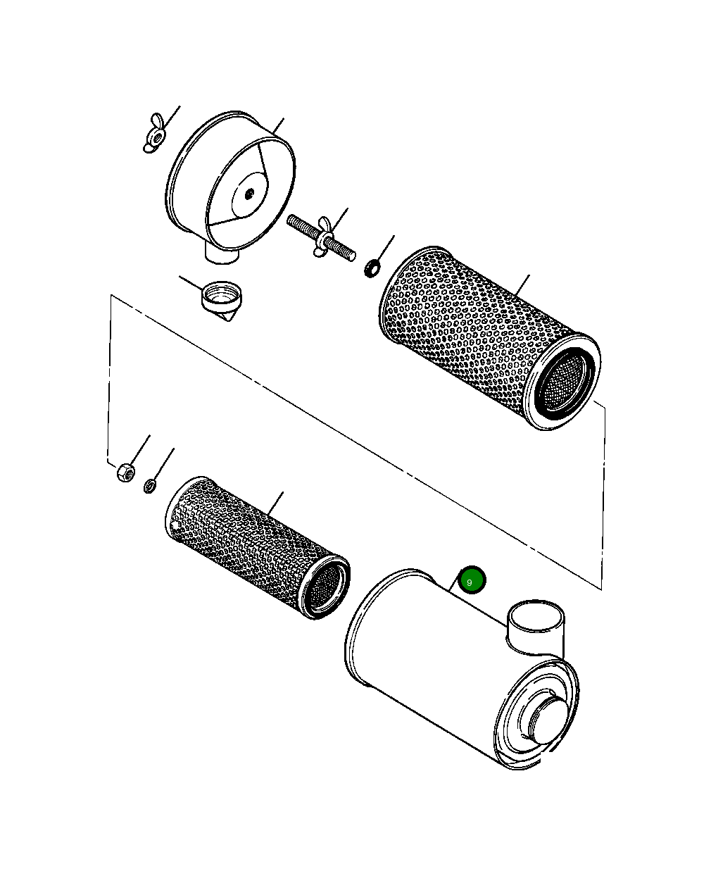 Корпус 1252 326 H1 Komatsu