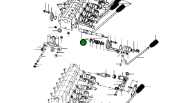Корпус и золотник, в сборе – A–D 100 834 Komatsu