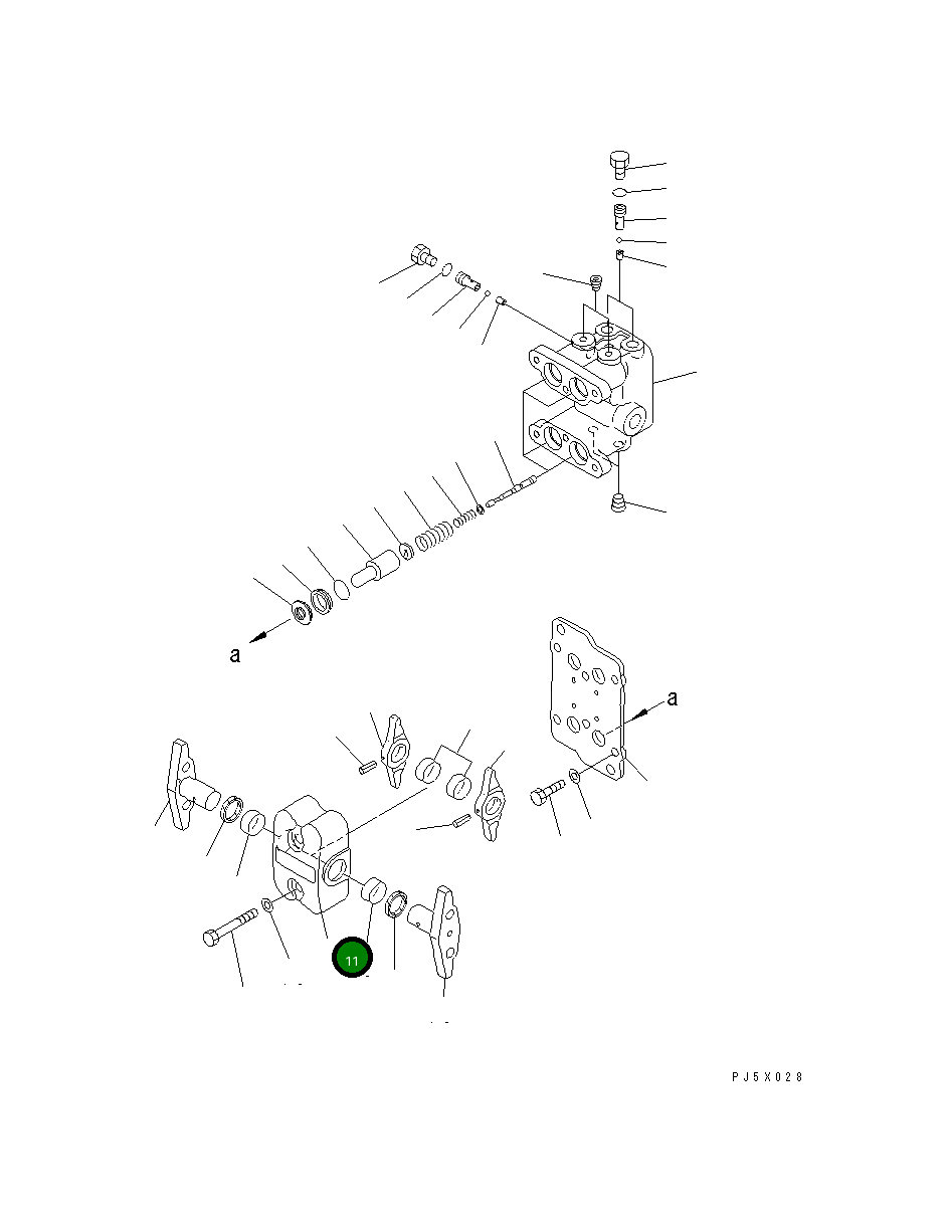 Корпус 702-16-57520 Komatsu