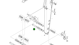 Палец 2123-2391A Komatsu