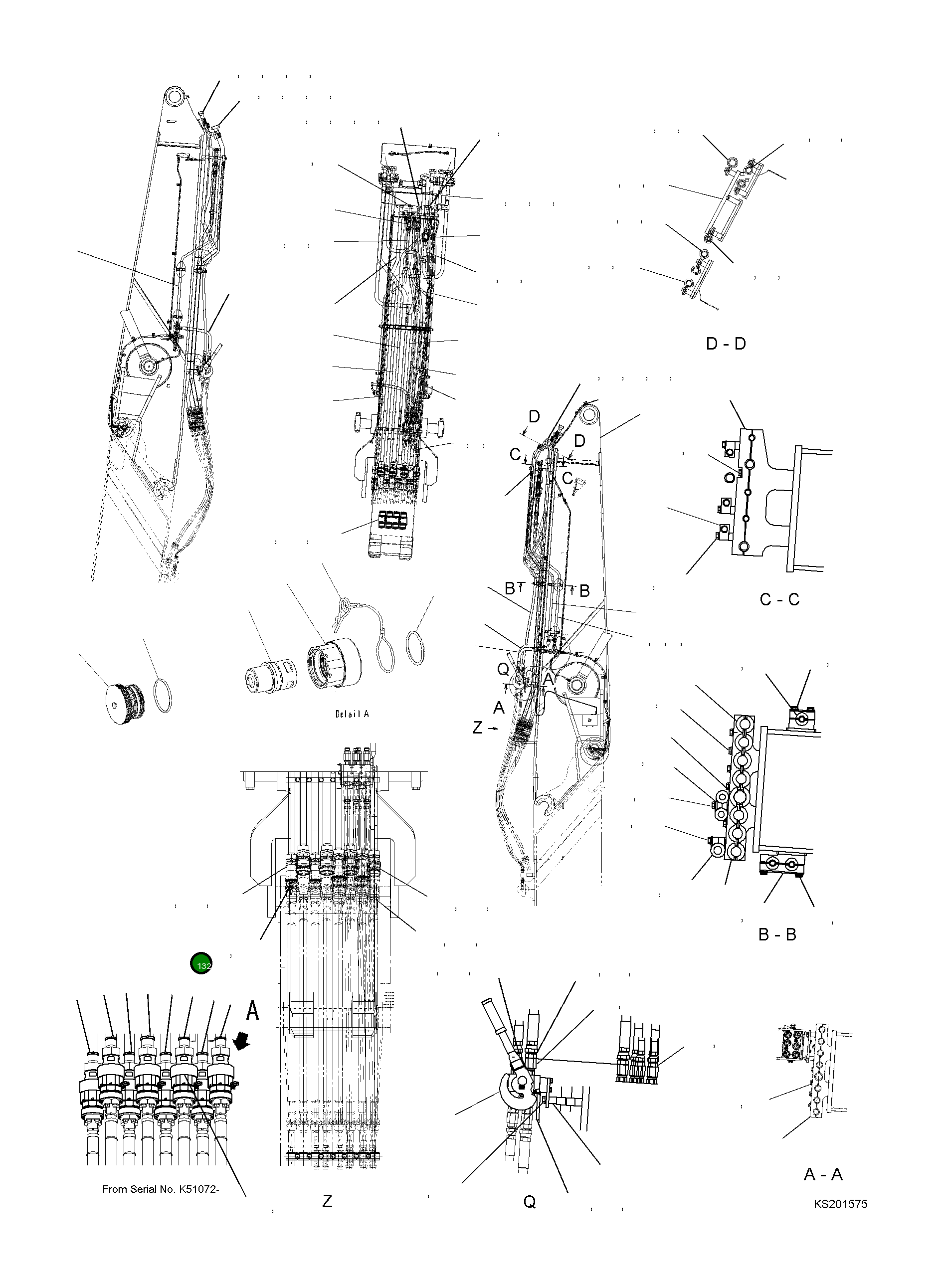 Колпак 207-62-KE450 Komatsu