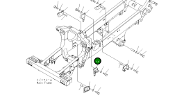 Кронштейн 569-46-88520 Komatsu