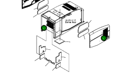 Лист 418-54-B1710 Komatsu