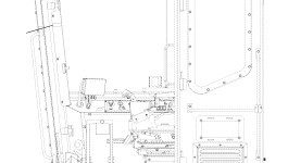 Наклейка 4A1-00-10110 Komatsu