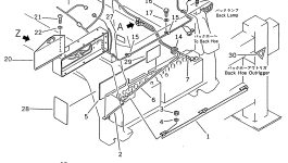 Провод 416-855-1330 Komatsu