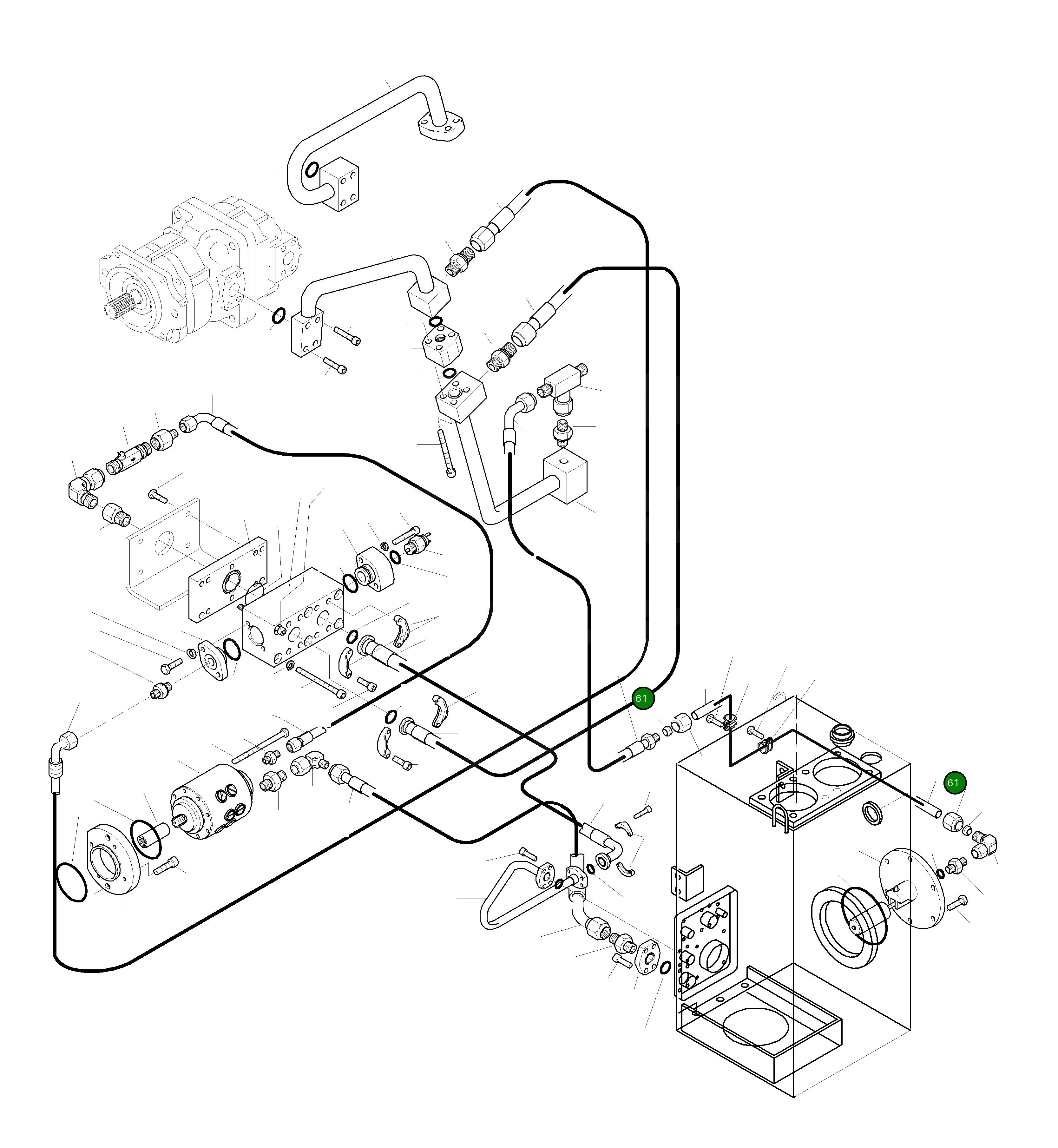 Оливка 421-00-H0830 Komatsu