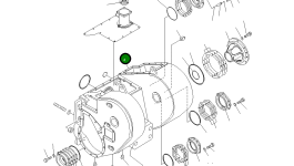 Корпус 175-916-8390 Komatsu
