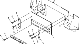 Кронштейн 262-70-59420 Komatsu