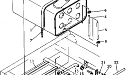 Лента бака TEN0004-02139 Komatsu
