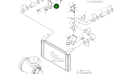 Кронштейн 567-02-72140 Komatsu