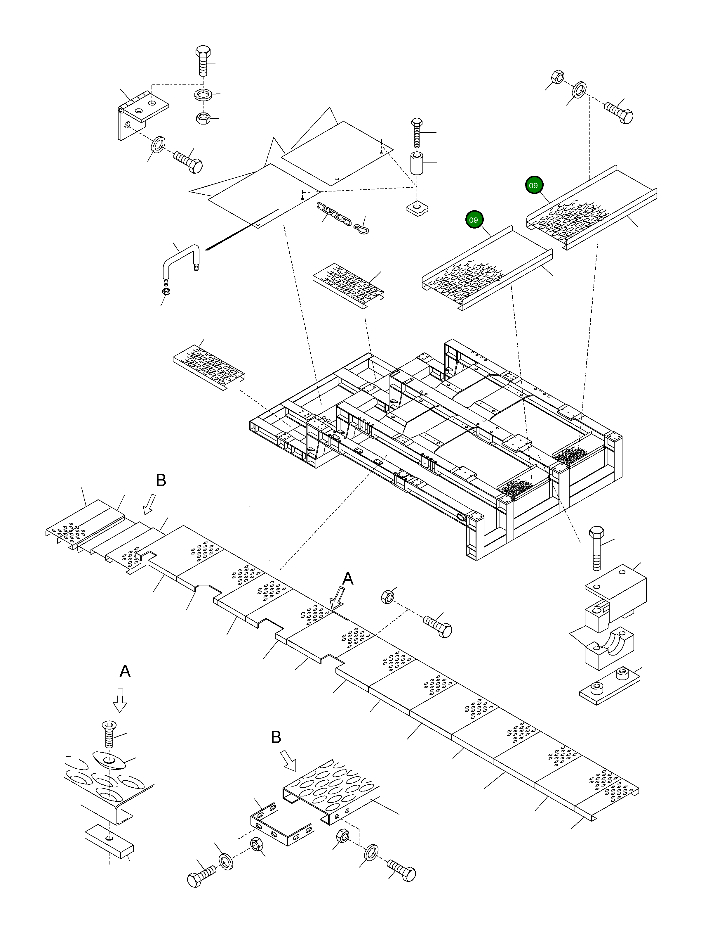 Опорная плита 901 634 40 Komatsu