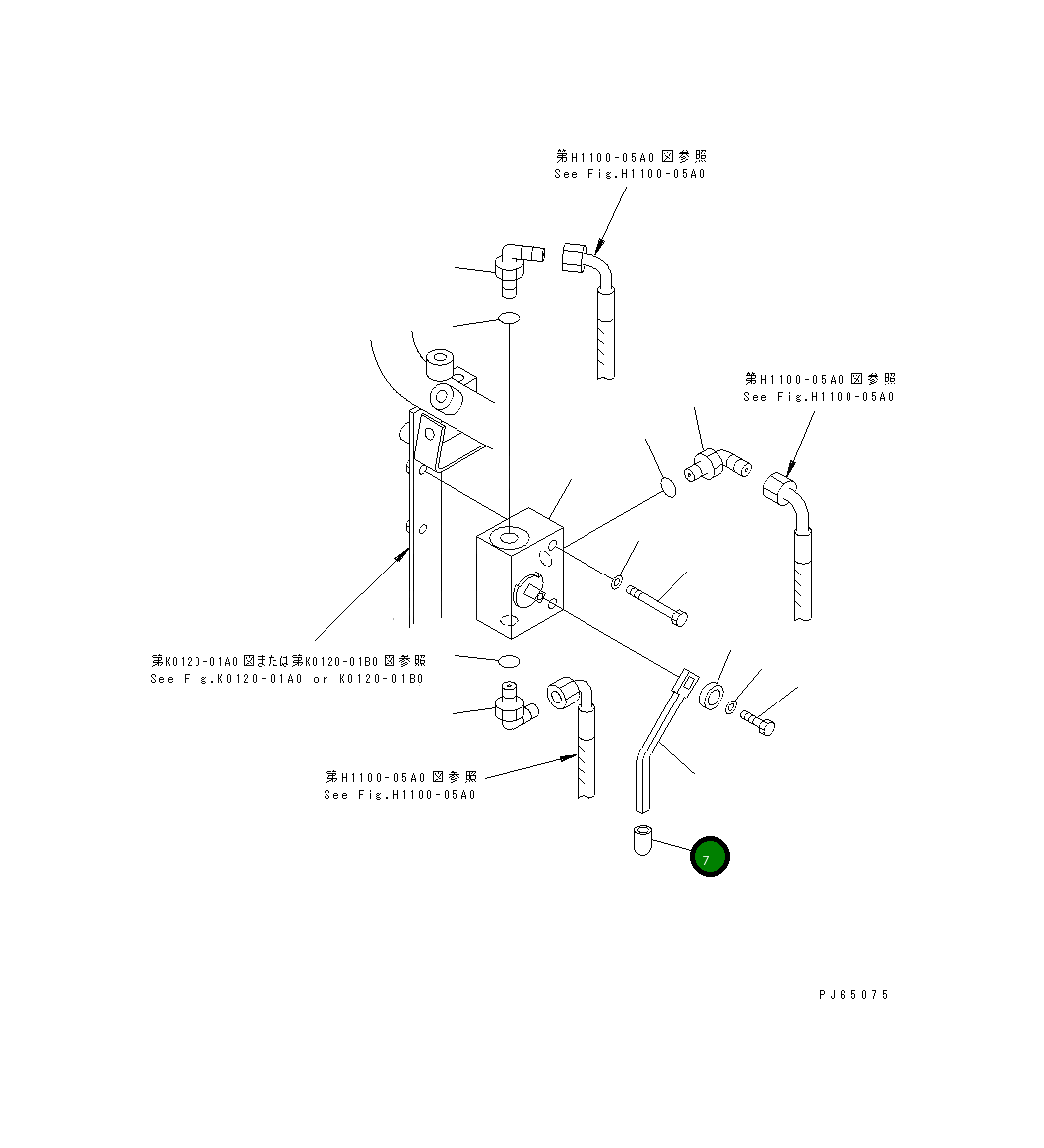 Колпак 21R-54-11880 Komatsu