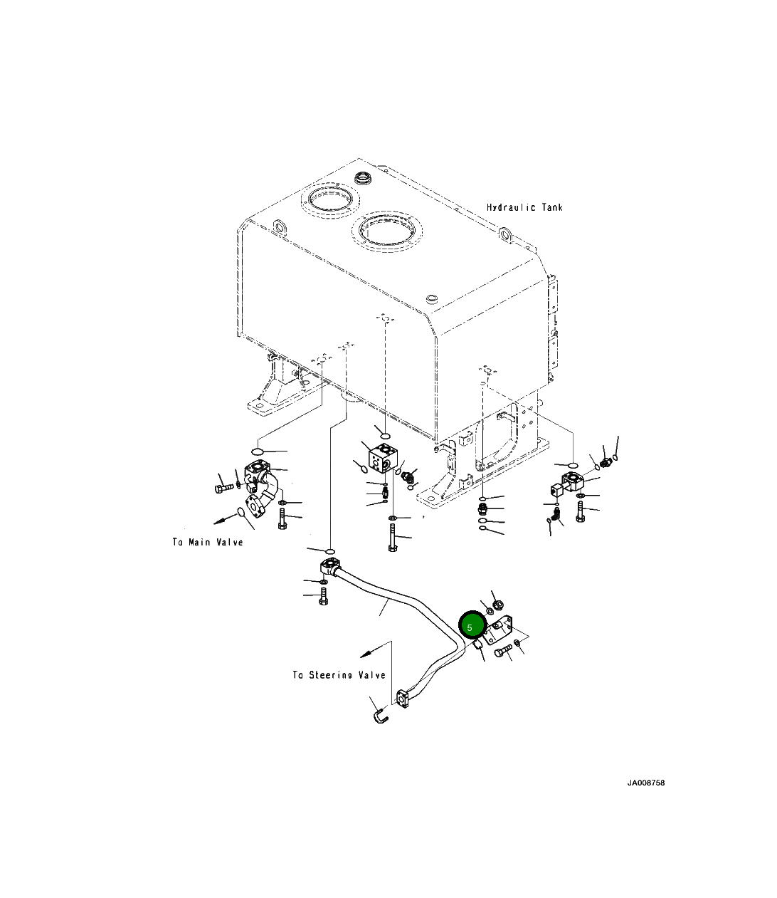 Кронштейн 425-60-45520 Komatsu
