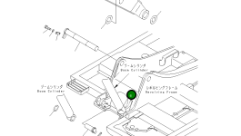 Палец 21P-70-K1630 Komatsu