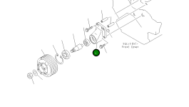 Корпус 6222-63-3110 Komatsu