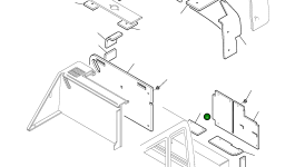 Лист 22E-54-11990 Komatsu