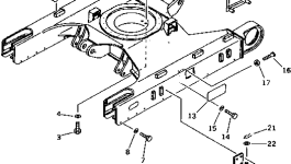Кронштейн 20T-914-7330 Komatsu